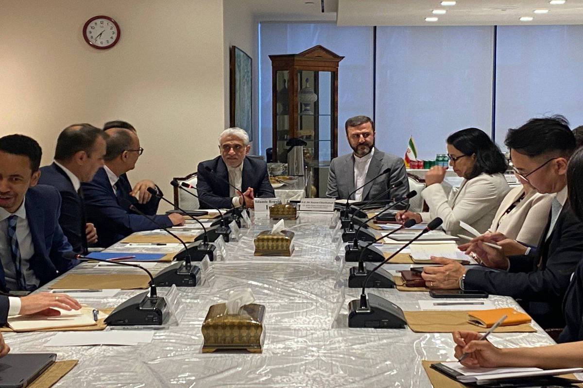دیدار و گفتوگوی غریبآبادی با اعضای غیردائم شورای امنیت