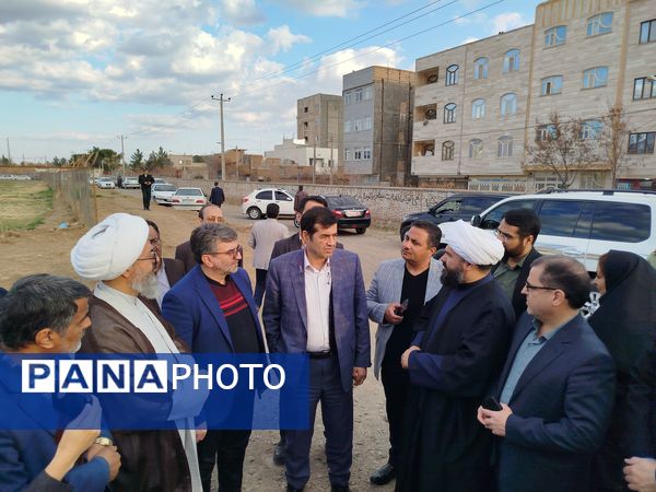  وزیر ورزش و جوانان کشور از تعدادی از پروژه های عمرانی ورزشی  کاشمر بازدید کرد 