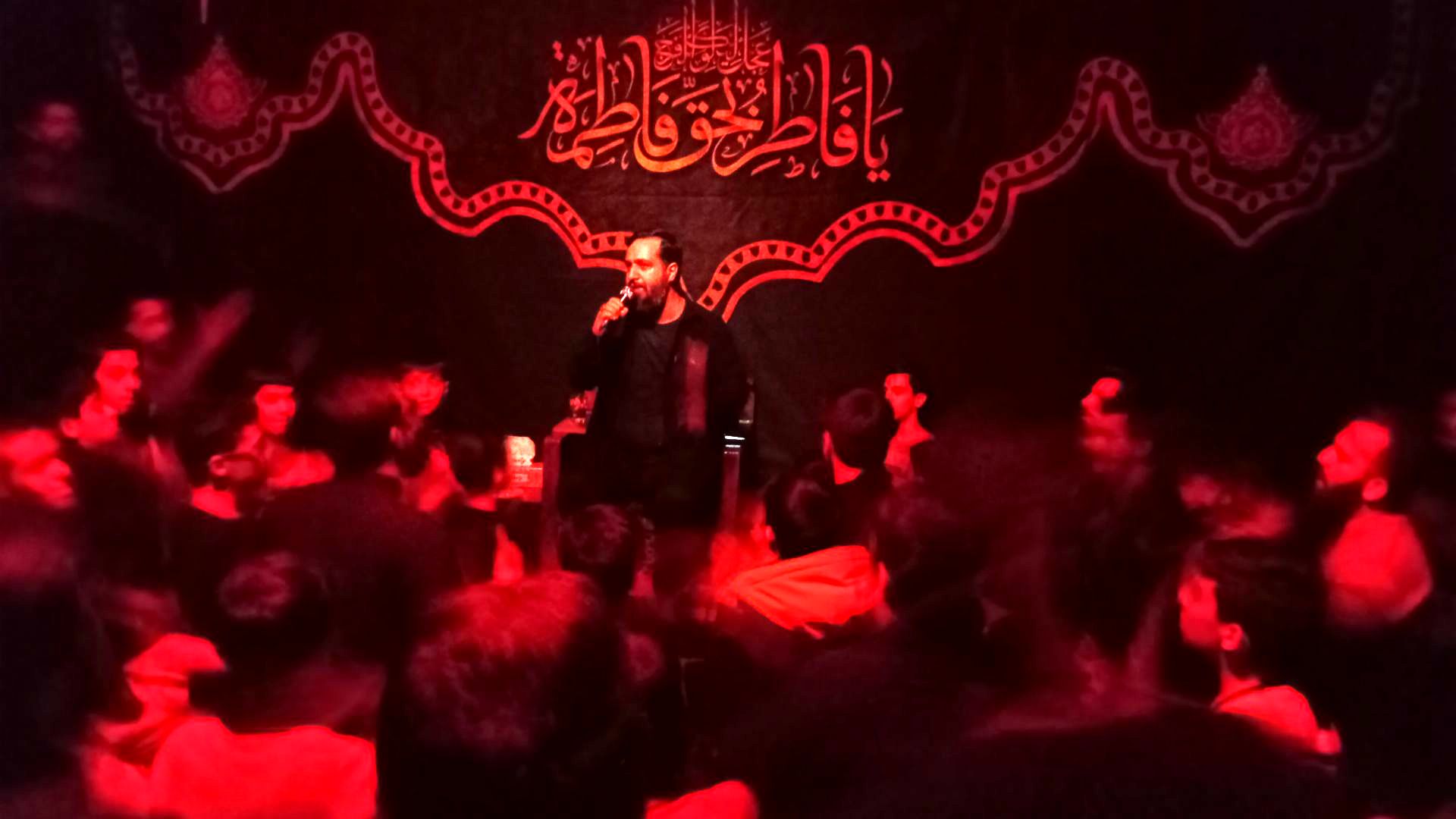 مراسم فاطمیه لاران 