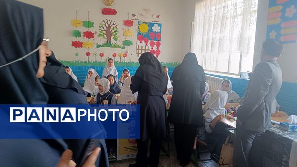پویش مسواک خشک در مدرسه ضحی ۱ شهرستان شیروان
