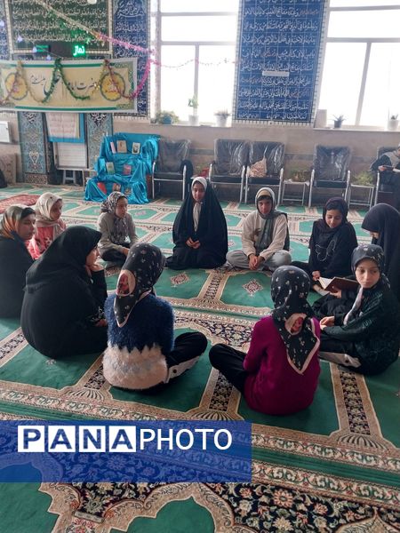 مراسم معنوی اعتکاف در مسجد صاحب الزمان جوادیه