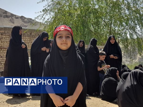 حضور حماسی مردم روستای مارکده در همایش جاماندگان اربعین حسینی
