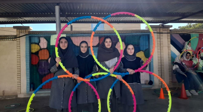 مدارس آباده غرق در شور و نشاط ورزشی