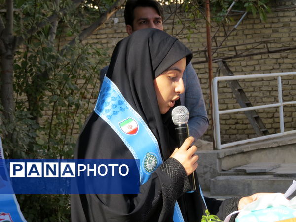 رزمایش دانش‌آموزی پدافند غیرعامل در شهرستان بجنورد 