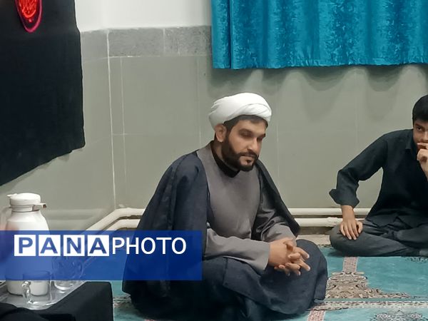 عزاداری دهه اول صفر در دبیرستان شهید بهشتی نیشابور 