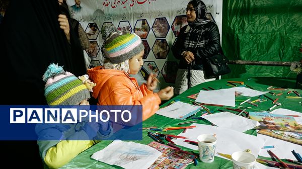 موکب  فرهنگی کودکان در شهرستان کاشمر 