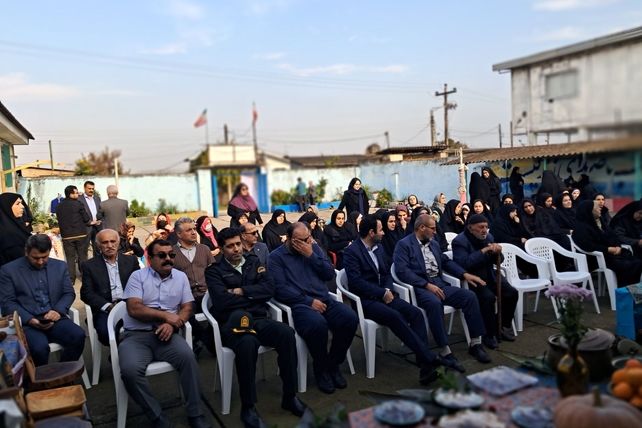 افتتاح مرکز دولتی یادگیری محلی روستای تلوک قائمشهر