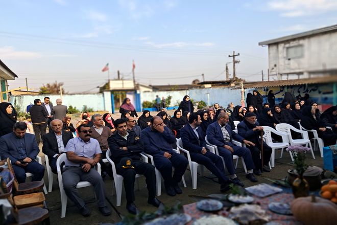 افتتاح مرکز دولتی یادگیری محلی روستای تلوک قائمشهر