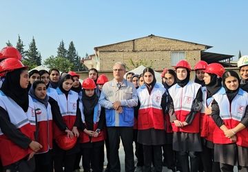 مانور زلزله متمرکز استانی در سرخنکلاته