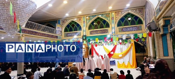 جشن باشکوه ولادت امام علی ع در روستای کاریزک خلیل آباد