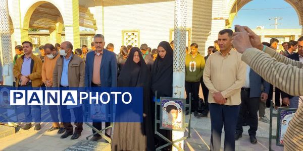 اعزام ۷۷ دانش‌آموز پسر فاریابی به مناطق عملیاتی جنوب کشور