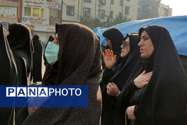 عزاداری حضرت زهرا(س) با شعار «یا زهرا؛ رمز پیروزی» در شهرقدس