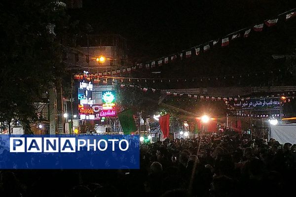 تشییع نمادین حضرت زهرا(س) با اشک و ارادت