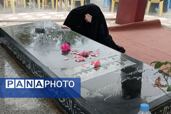 اربعین شهدای اقتدار در مزار شهدای گمنام املش