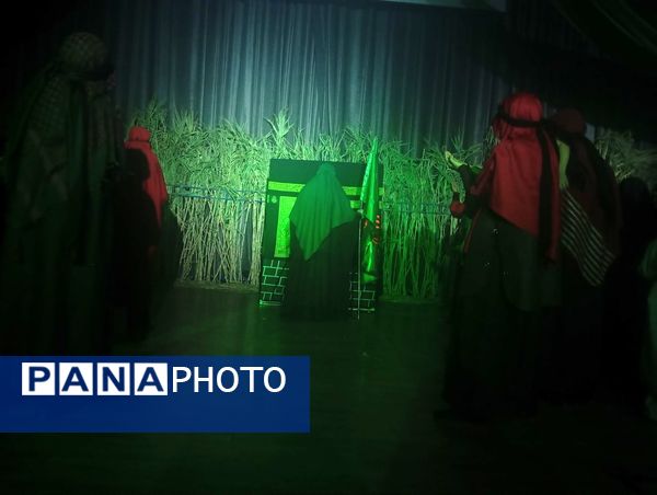 شب سوم نمایش واره کاروان عشق در نیشابور 