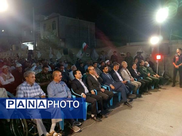 گرامیداشت ۲۲ شهید محله فردوسی خلیل‌آباد