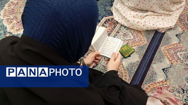 اولین روز اعتکاف دانش‌آموزی ناحیه 2 کرج و شهرستان فردیس