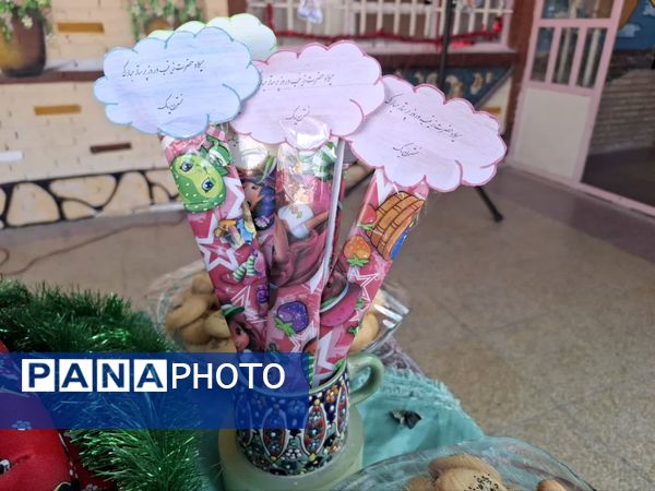جشن متنوع میلاد حضرت زینب (س) در مدرسه شهید هادی آریایی