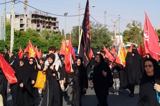 اربعین است و جهان یکسره هیأت شده است