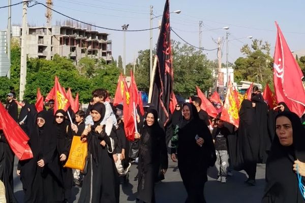 اربعین است و جهان یکسره هیأت شده است