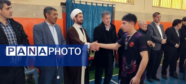  فینال مسابقات فوتسال میان مدرسه‌ای شهرستان ملکان