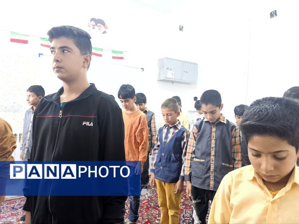 افتتاح نمازخانه در دبستان شهید پسندیده فدافن