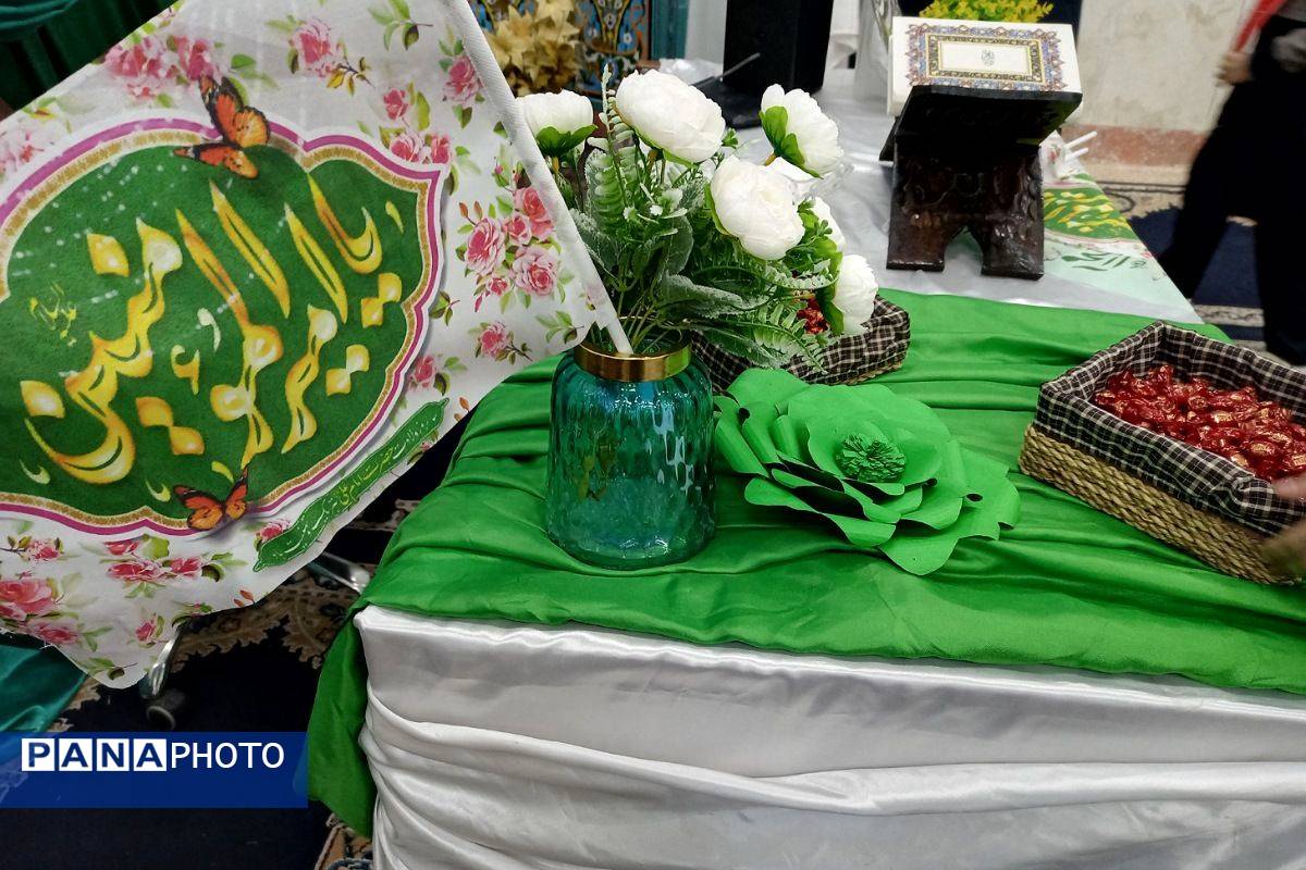 جشن ولادت امام علی(ع) در مدرسه شهید آقچه‌لو رباط‌کریم