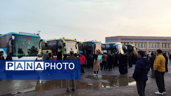 اعزام گروه سرود نونهالان هیات مکتب الزهرا (س) جهت اجرای ویژه برنامه اعیاد شعبانیه در حسینیه معلی