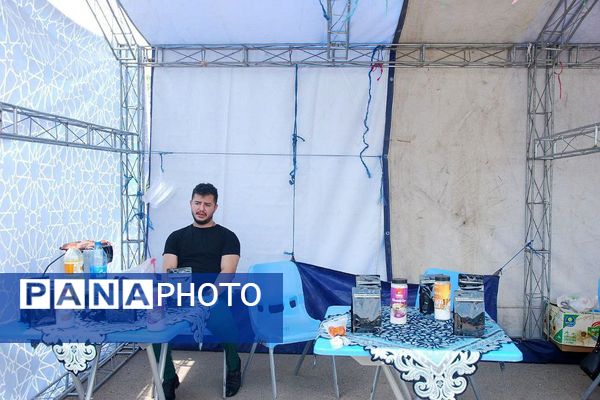 افتتاح نمایشگاه دهه ولایت در بوستان زیتون شهر قیامدشت