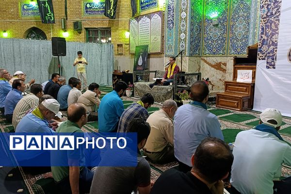 حضور دانش‌آموز خبرنگاران پسر پانا ناحیه دو شهرری در اردوی ملی پیشتازان