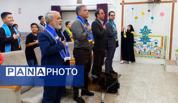 سازمان دانش آموزی خلیل‌آباد برای خبرنگاران پانا سنگ تمام گذاشت