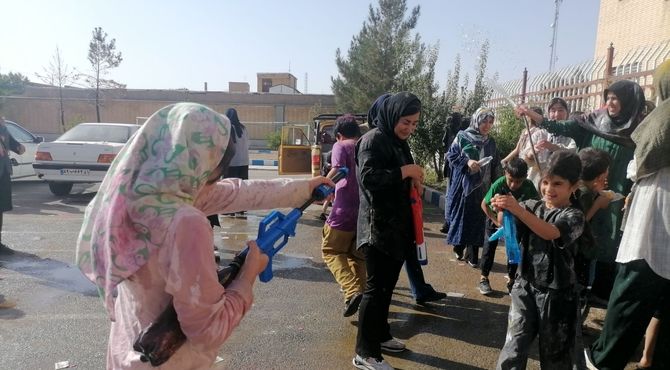 فستیوال رنگ و آب با ایجاد رابطه موثر مادر فرزندی