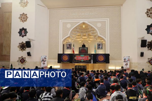 اجتماع باشکوه نوگلان فاطمی با حضور بیش از سه هزار دانش‌آموز گرگانی