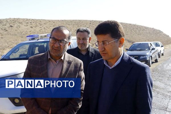 بازدید میدانی فرماندار فیروزکوه از پروژه‌های عمرانی