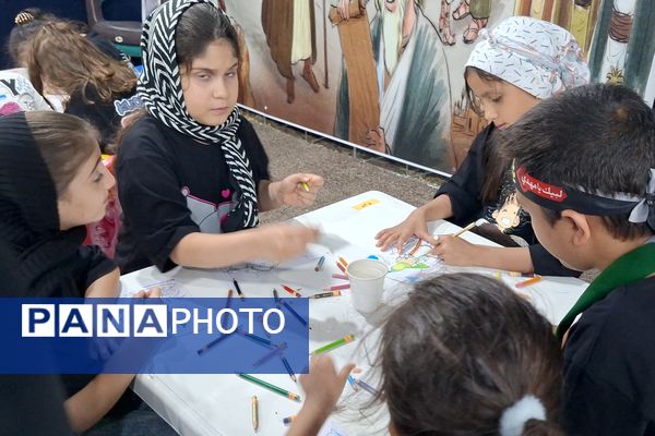 موکب‌های عزاداری شیراز پذیرای میهمانان کوچک ابا عبدالله
