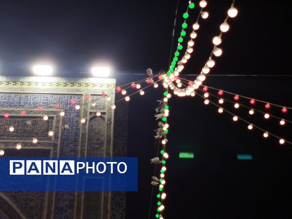 چراغانی دل‌ها در جوار بارگاه رضوی به مناسبت میلاد مولای متقیان  