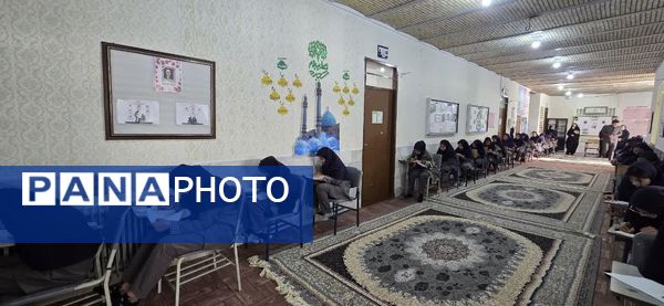 برگزاری مرحله اول آزمون جامع در دبیرستان رضوان