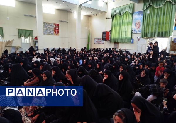 مراسم ظهر تاسوعا حسینی در مسجد شهدای گمنام 