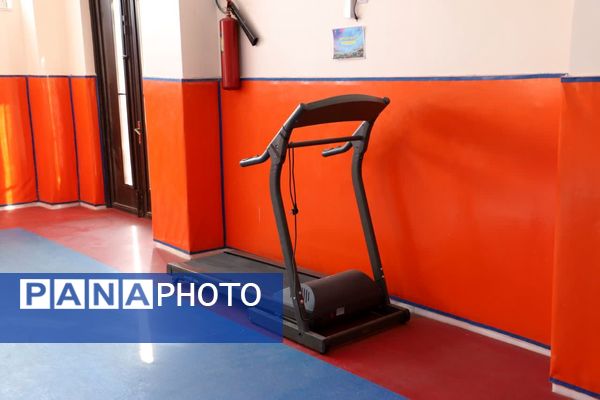 افتتاح اتاق ورزش مدرسه هوشمند استثنایی شهید رضی شهر جدید سهند