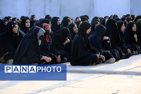 حال و هوای دختران هنرستانی قم در بازدید از یادمان‌های عملیاتی جنوب کشور