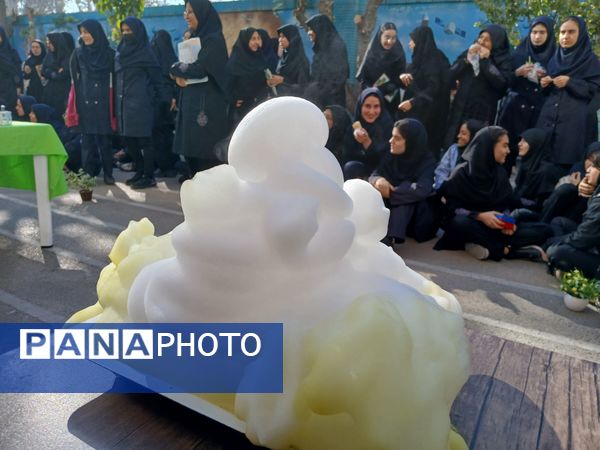 مانور آزمایشگاه در مدرسه امام حسین (ع)