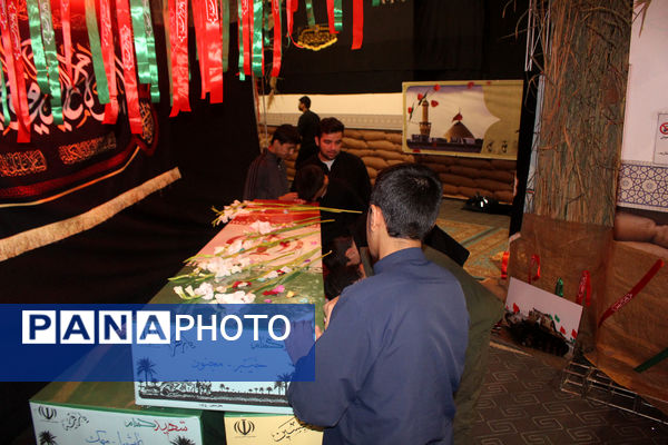 حال و هوای حضور نوجوانان در معراج الشهدای گمنام استان قم