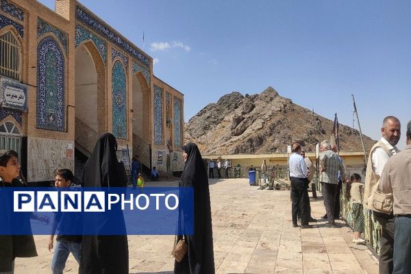 زیارتگاه امامزاده حسین اصغر در دل طبیعت زیبا در استان خراسان رضوی
