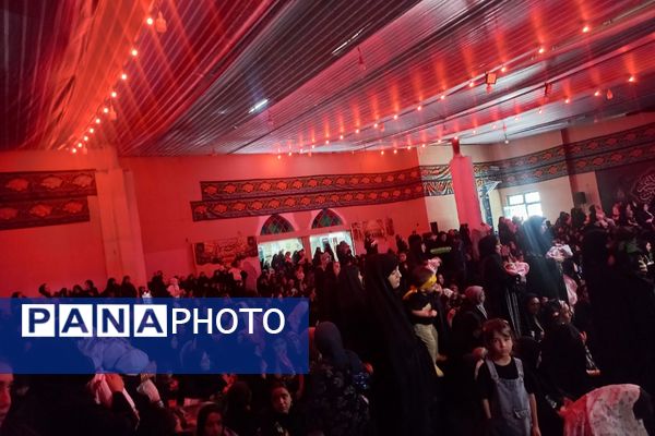 مراسم عزاداری شیرخوارگان حسینی در حرم مطهر امام زاده جعفربن موسی الکااظم (ع) شهرستان پیشوا