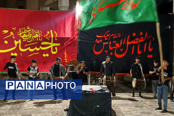 برگزاری مراسم سوگواری دانش‌آموزان و فرهنگیان  در شب‌های محرم 