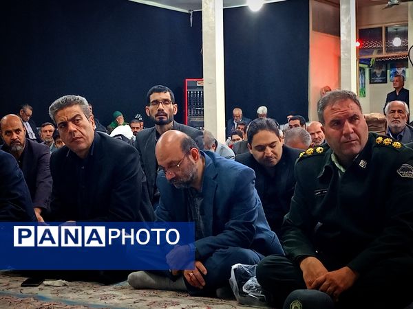 شهید خوشنام، میهمان مردم در مهدیه کاشمر شد