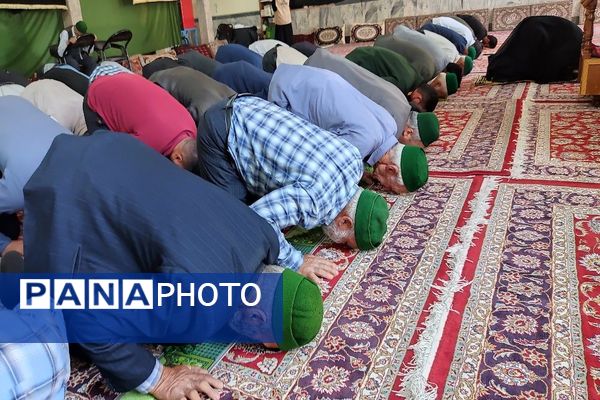 اقامه  نماز جمعه در دهه دوم ماه صفر در شهر بار نیشابور