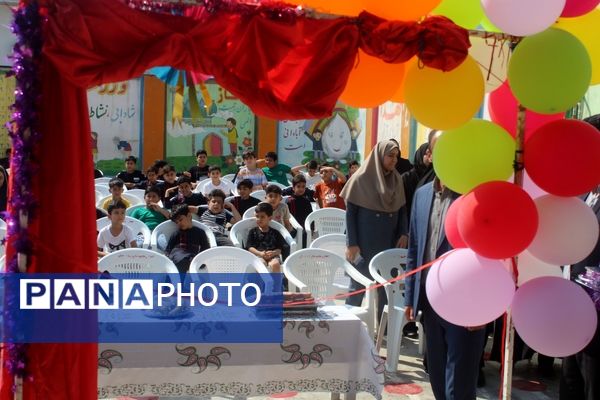 مانور بازگشایی مدارس در گلوگاه 