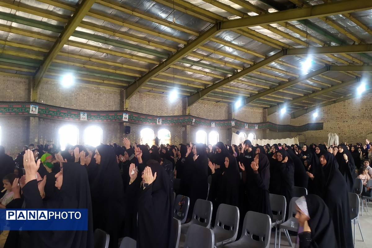 همایش شیرخوارگان حسینی در شهر لپویی