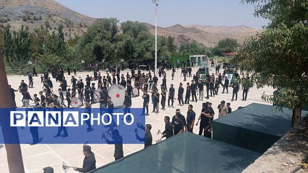 مراسم تاسوعای حسینی در آستانه سید سلطان فقیه‌الدین